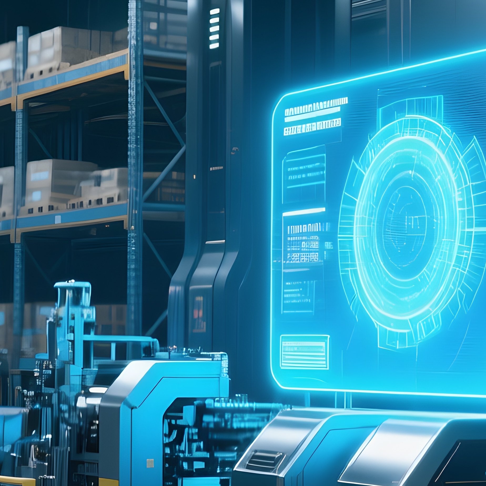 Industrial Warehouse Scifi - Full Resolution Quality Preview