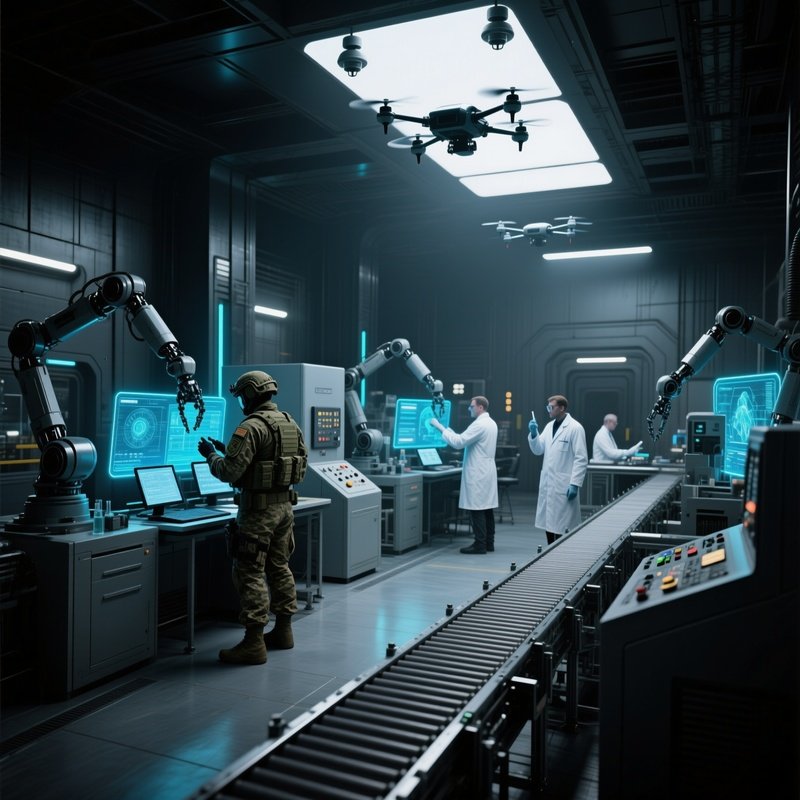 Industry Science Military Industrial Lab Facility