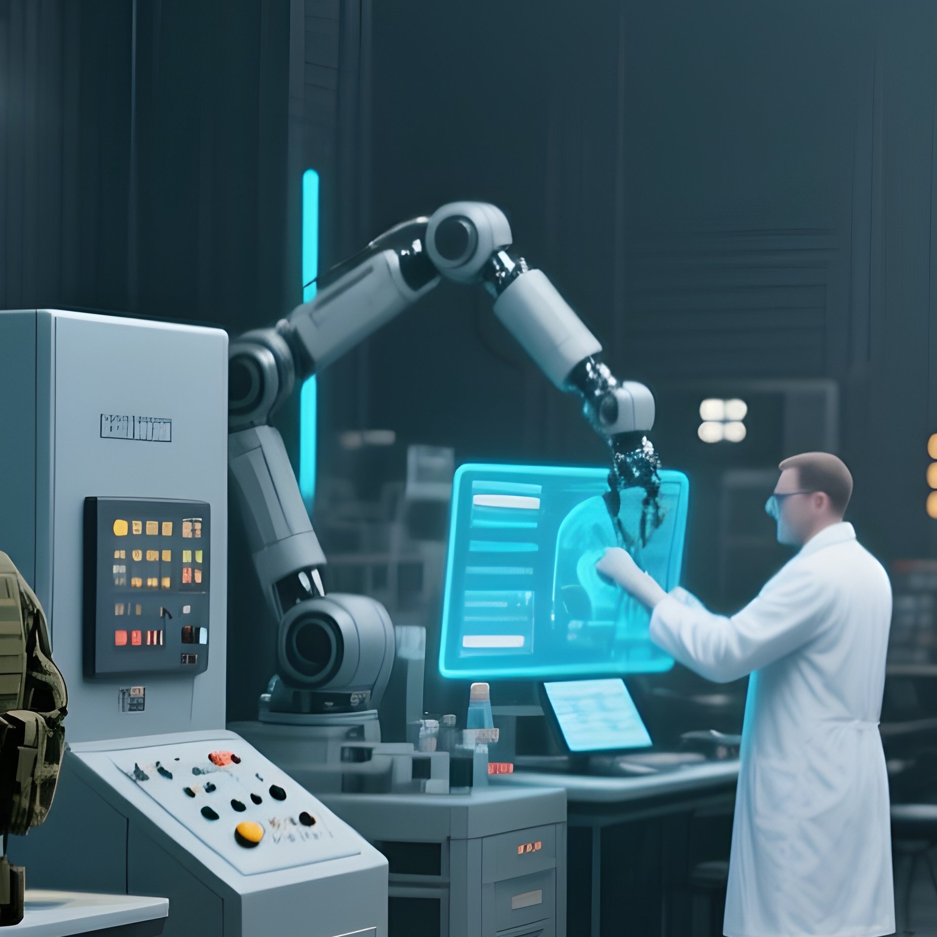 Industry Science Military Industrial Lab Facility - Full Resolution Quality Preview