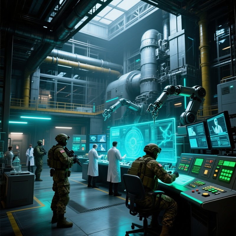 Industry Science Military Industrial Lab Military Base