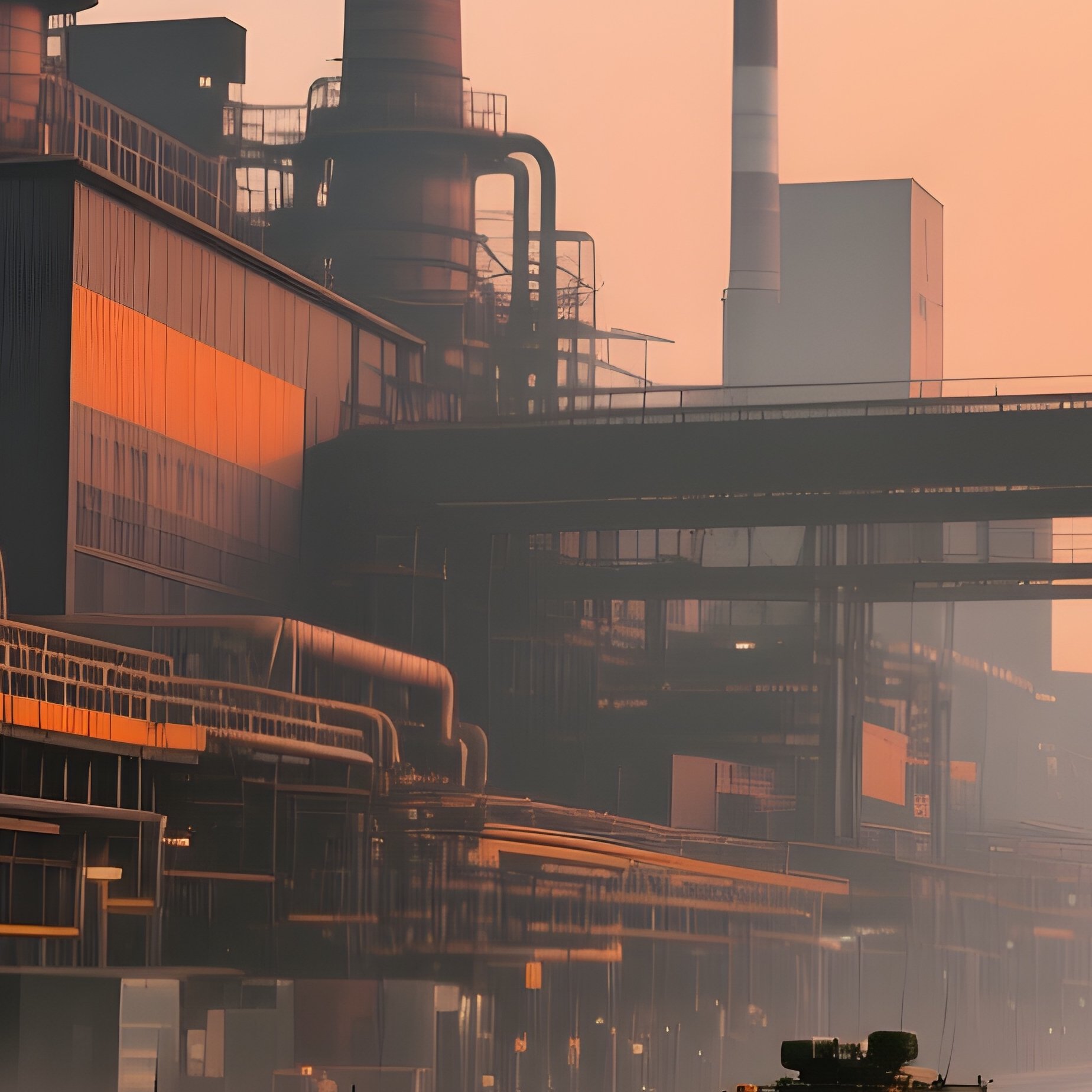 Industry Science Military Urban Industrial Complex - Full Resolution Quality Preview