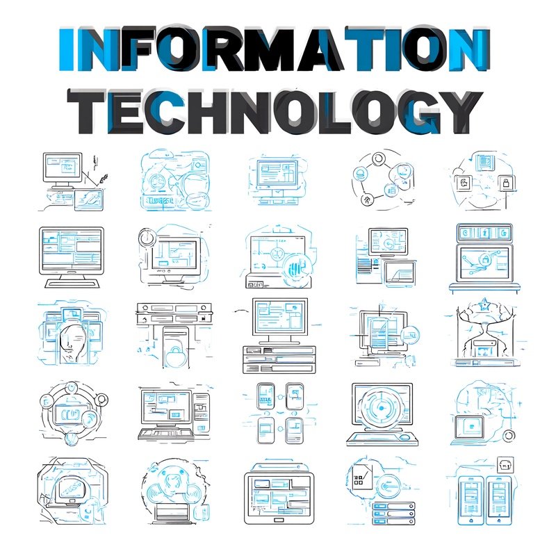 Information Technology Icons Information Technology Icons