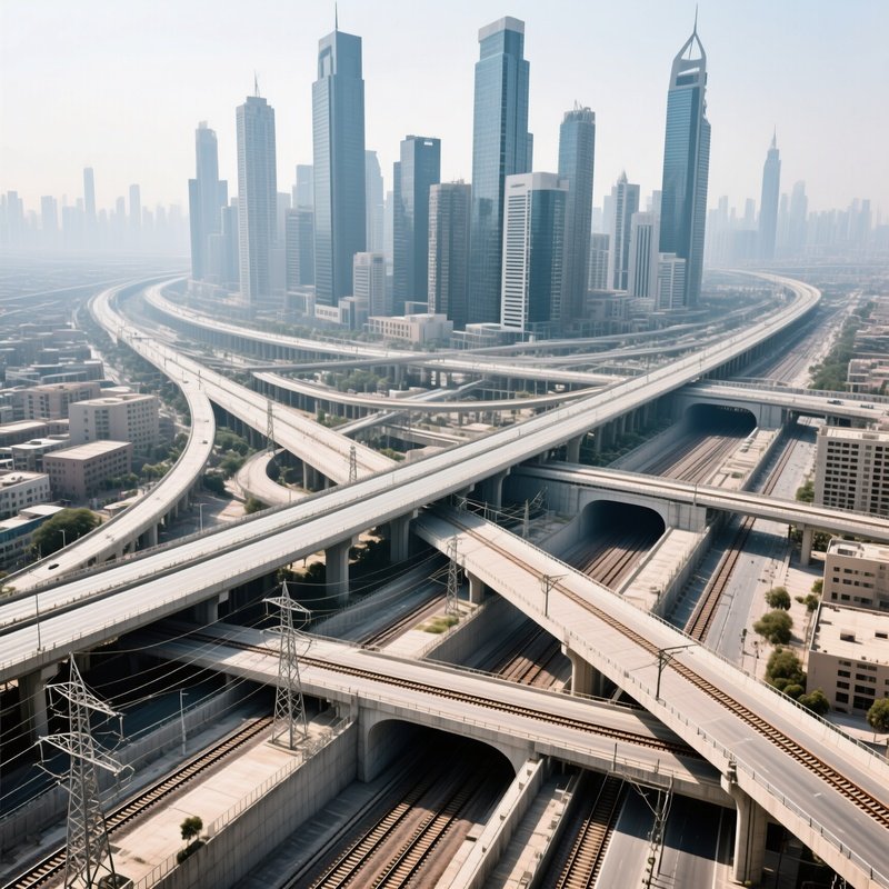 Infrastructure Elements Scale Urban Grid