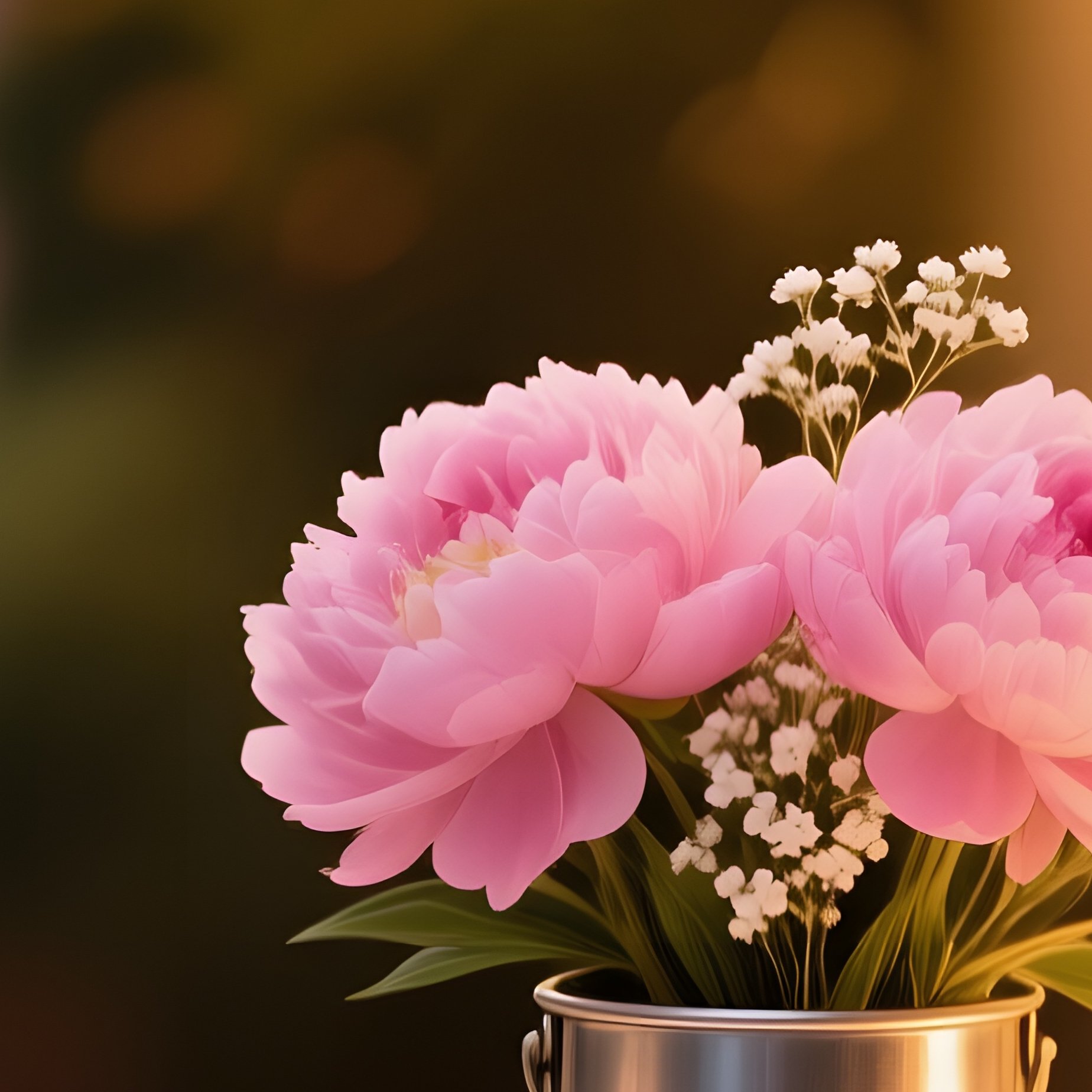 Intimate Bistro Patio At Dusk String Lights Overhead - Full Resolution Quality Preview