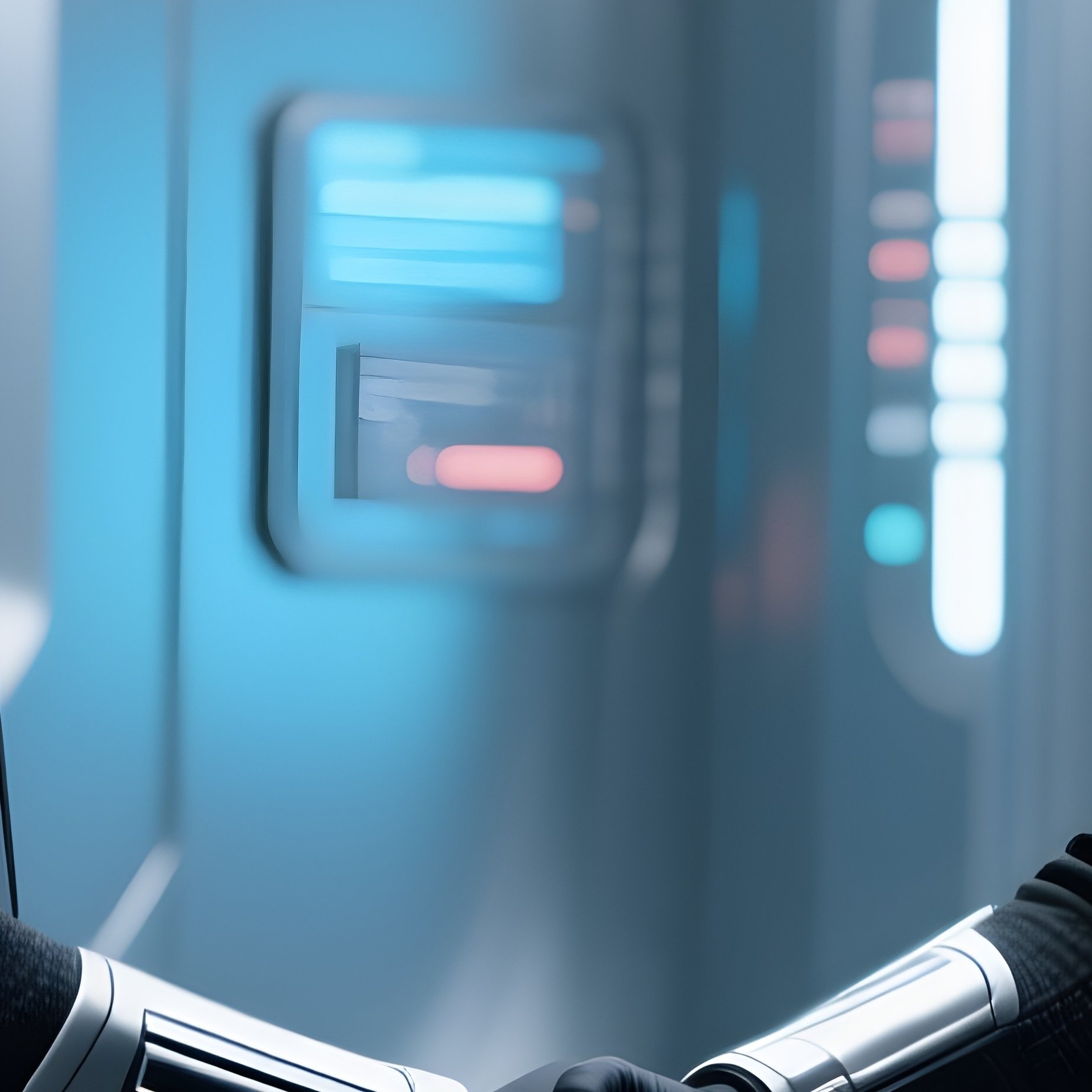 Investors Shaking Hands In Space Science Fiction - Full Resolution Quality Preview