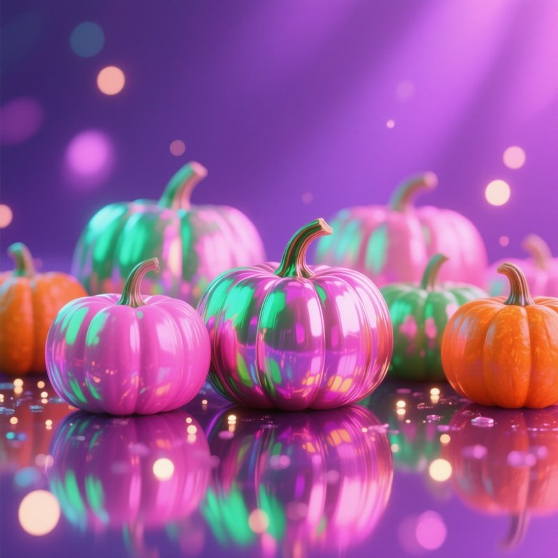 Iridescent Pumpkins Iridescent Pumpkins