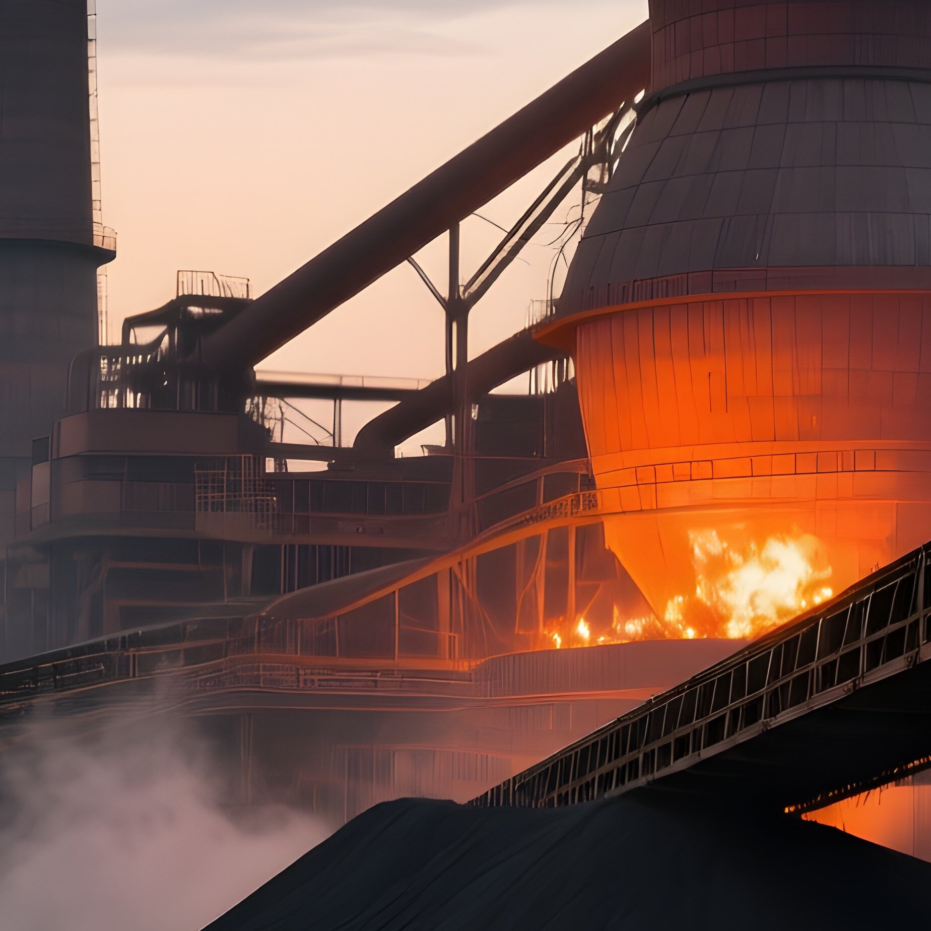 Iron Steel Coal Industrial Factory - Full Resolution Quality Preview