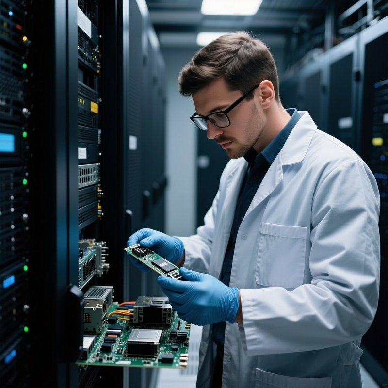 It Technician Checking Hardware 1