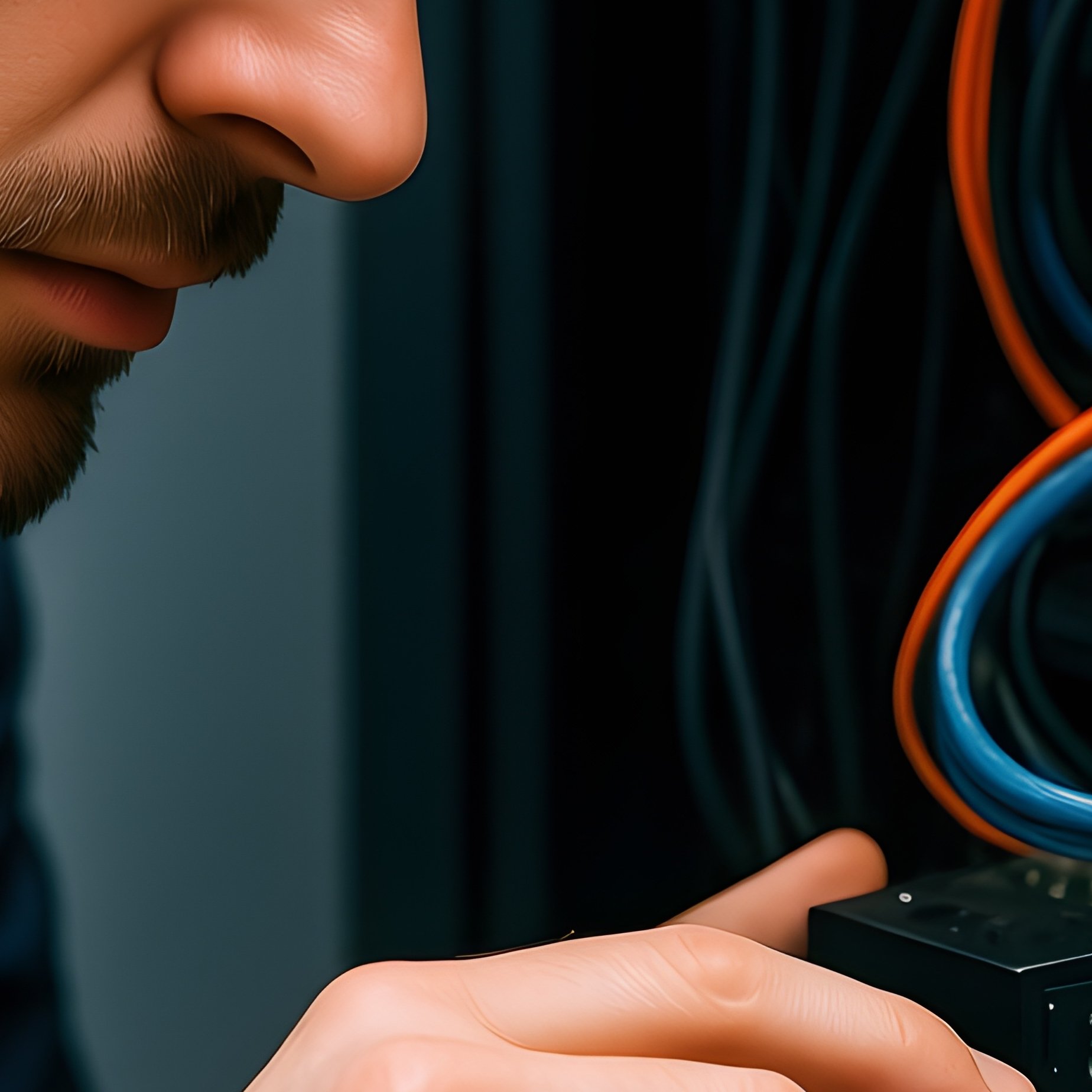 It Technician Checking Hardware 4 - Full Resolution Quality Preview