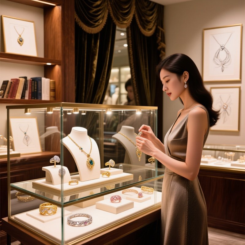 Iv Jewelry Craftsmanship Schmuck Handwerk Artisan Jewelry Display