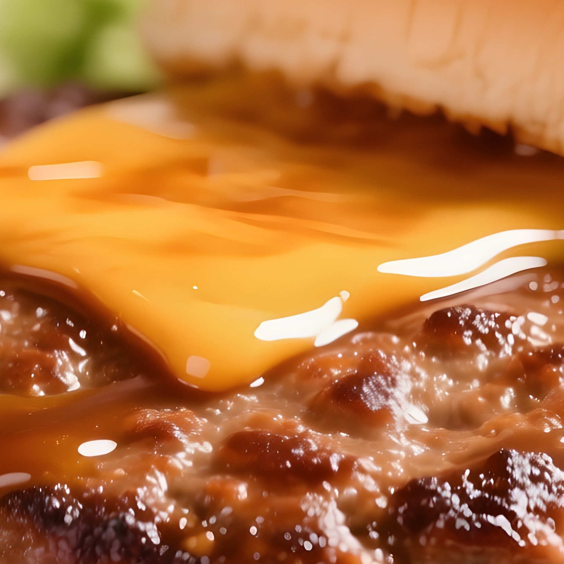Japanese Hamburger Steak With Ground Beef Patty In Rich Sauce - Full Resolution Quality Preview