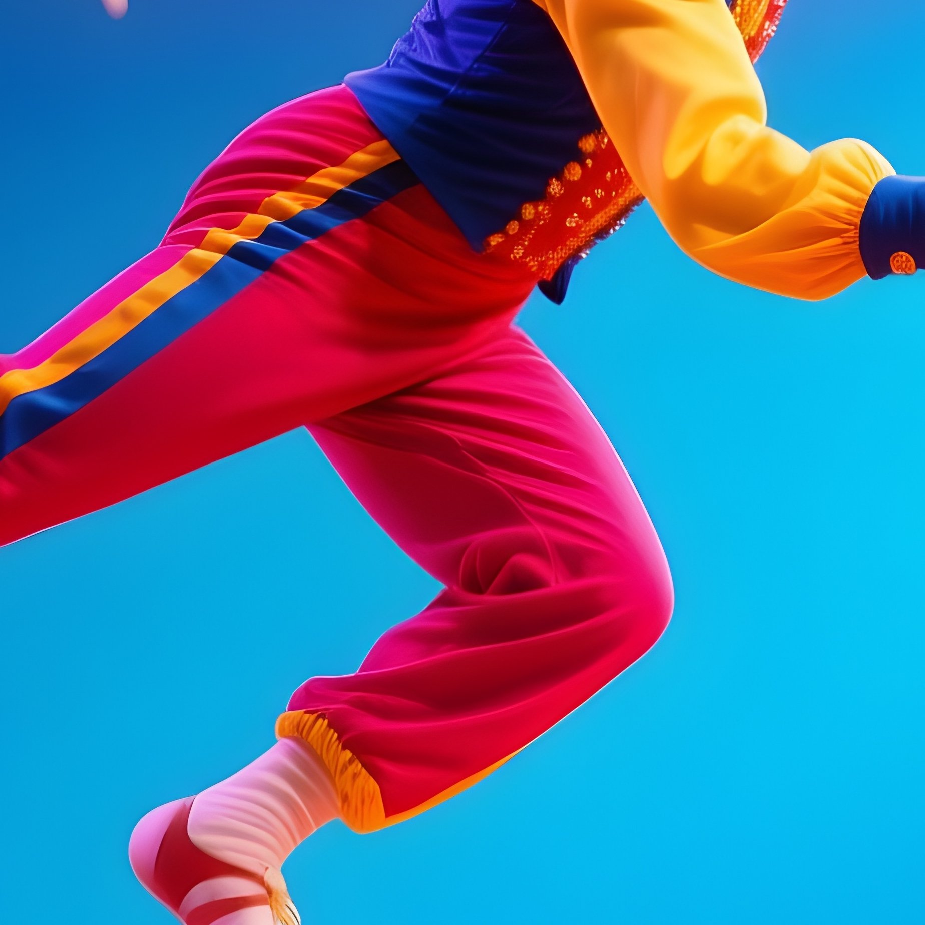 Juggler Balancing On Barrel Tossing Pins - Full Resolution Quality Preview