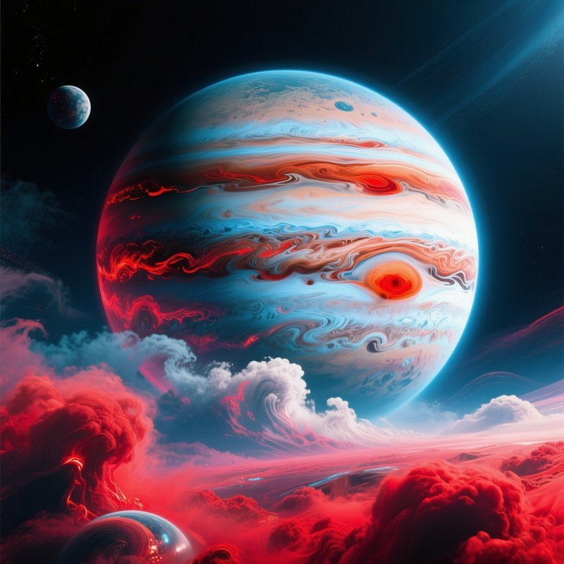 Jupiter In Sci Fi Art