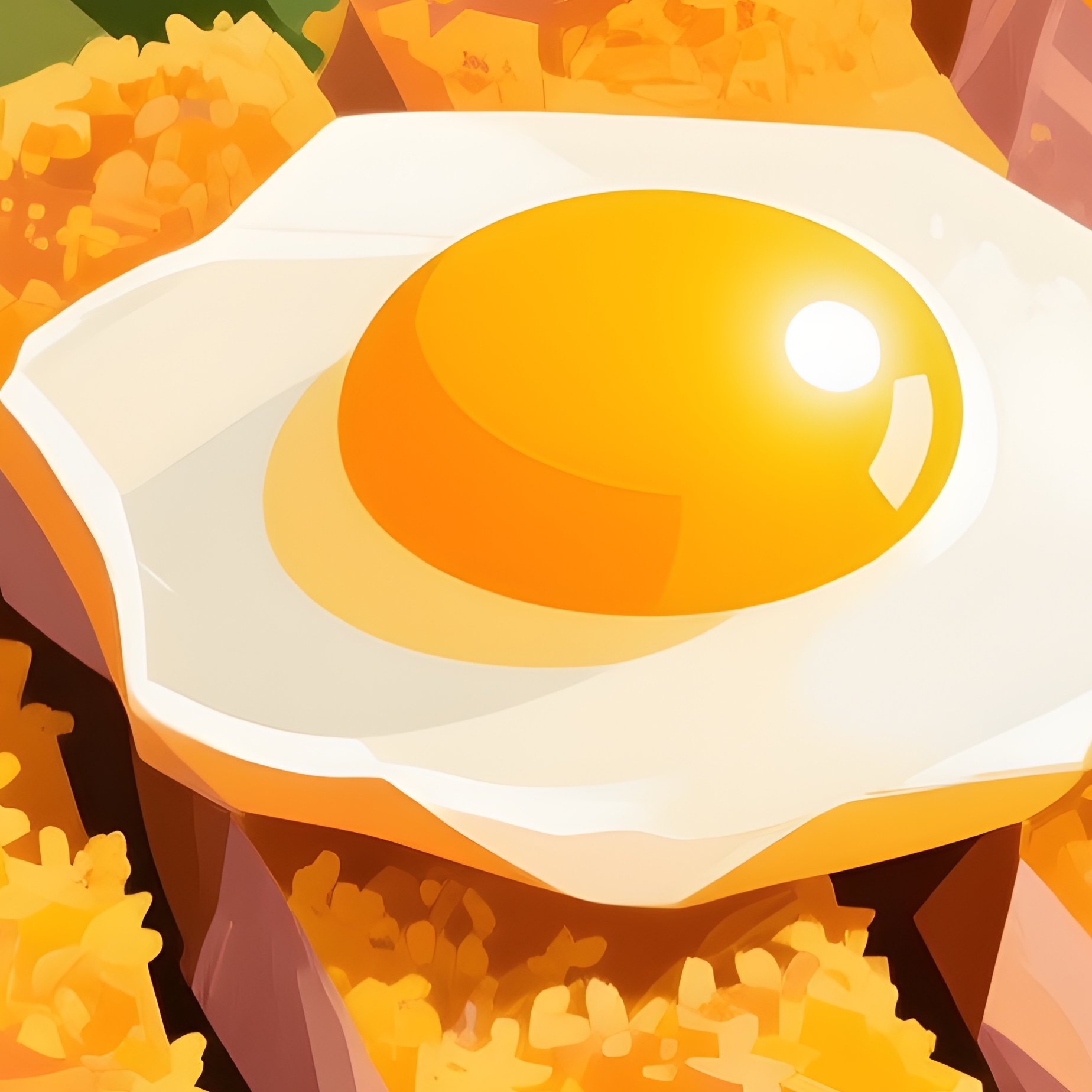 Katsudon As Abstract Art Concept - Full Resolution Quality Preview