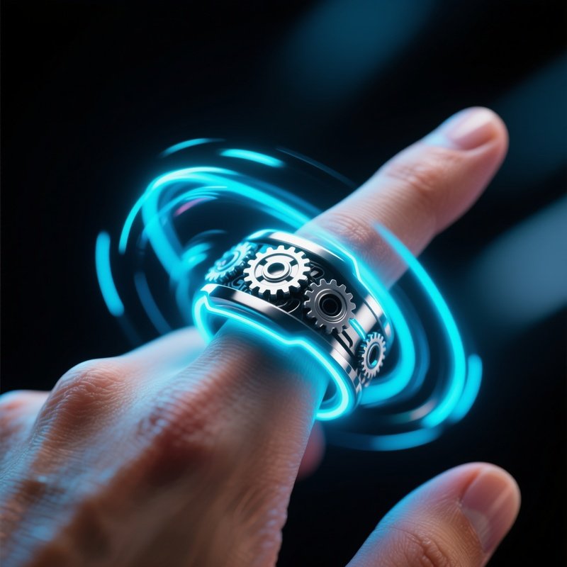 Kinetic Ring Motion Blur