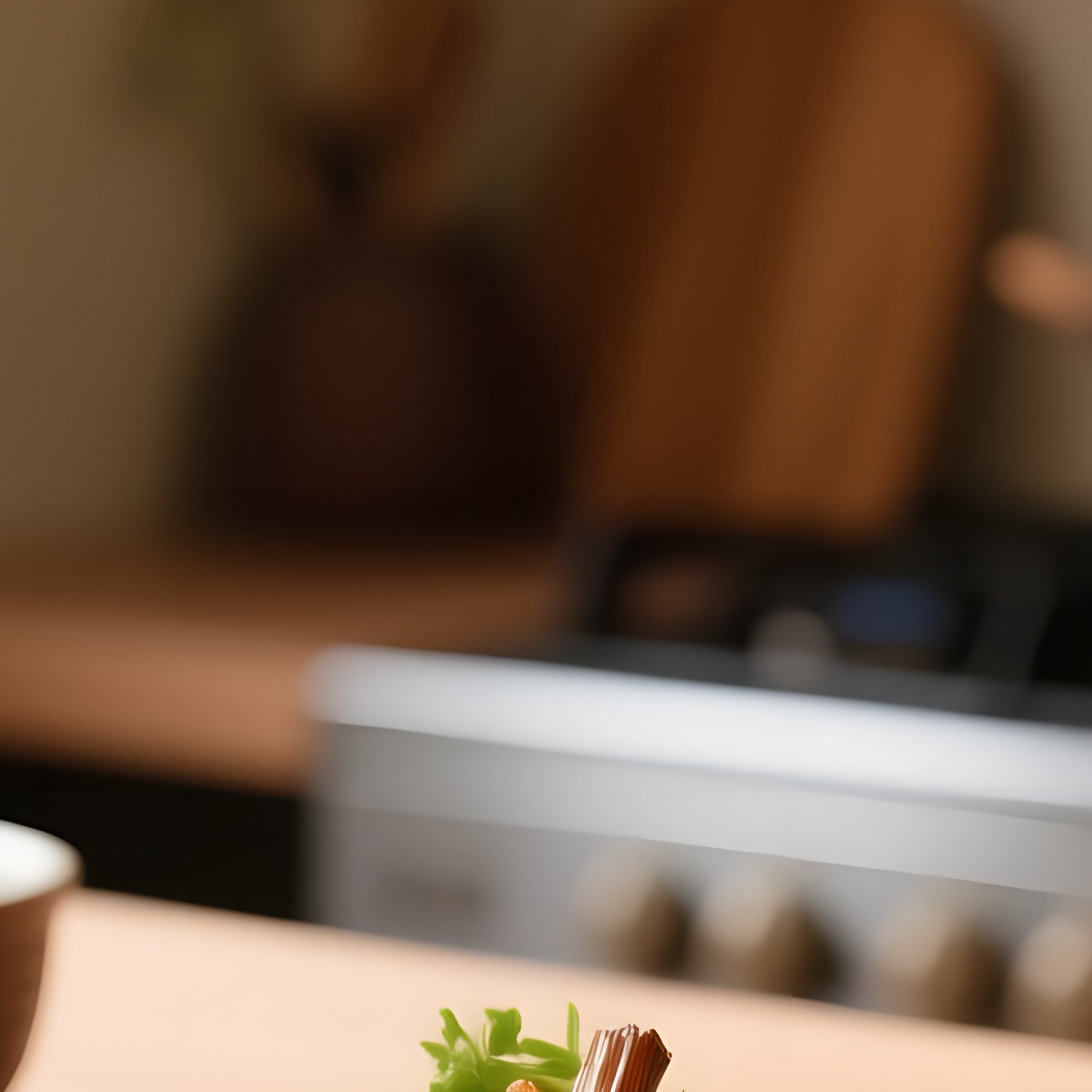 Kinpira Gobo As A Cultural Phenomenon Sauced Burdock Root And Carrot With Soy Sauce - Full Resolution Quality Preview