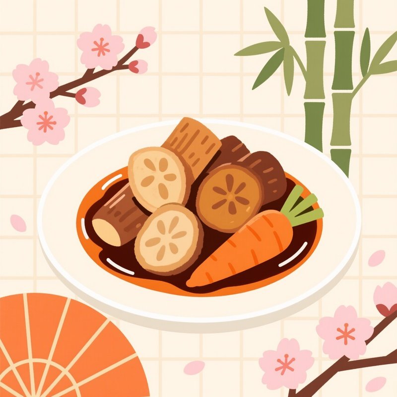 Kinpira Gobo As Culinary Illustration