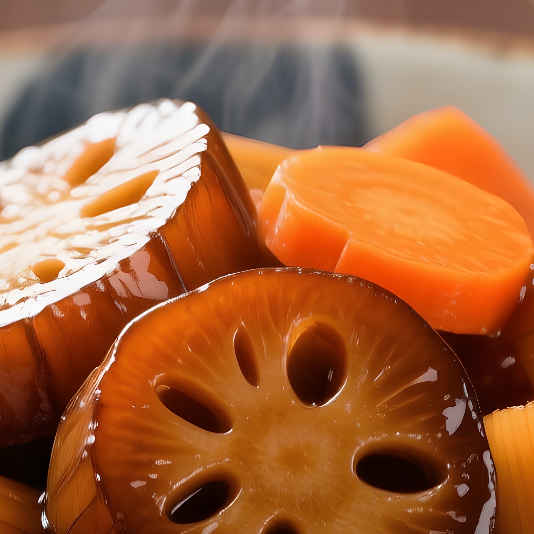 Kinpira Gobo Sautéed Burdock Root And Carrot With Soy Sauce - Full Resolution Quality Preview