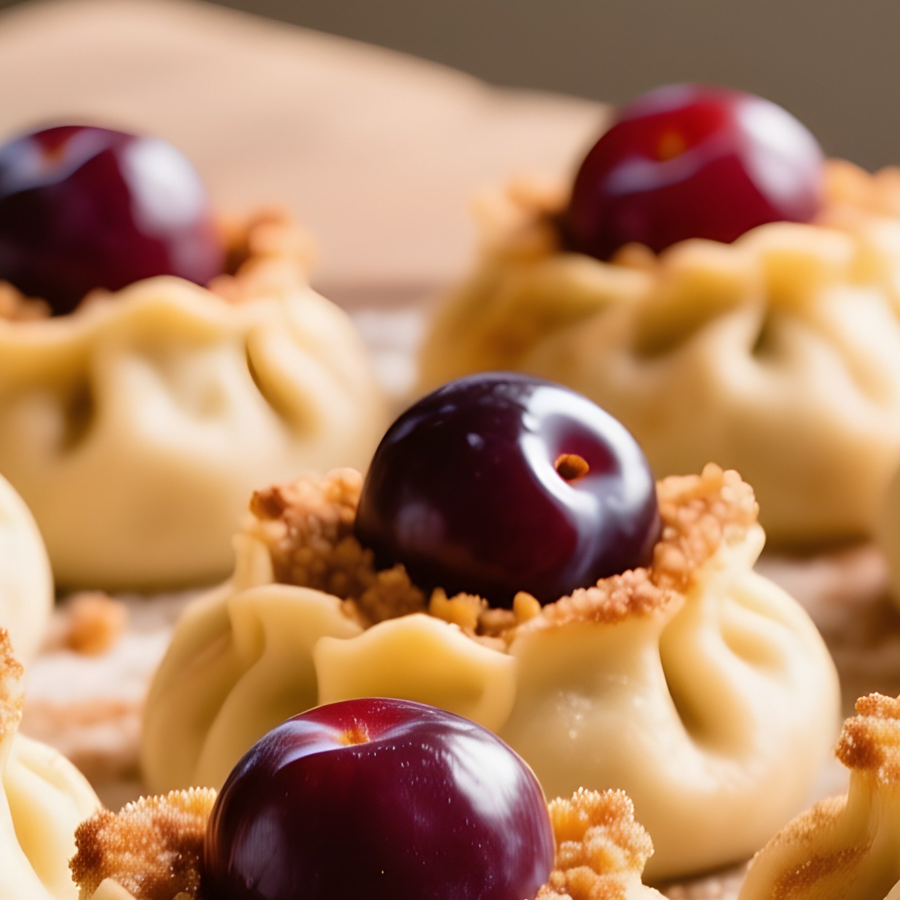 Knedle Ze Sliwkami Plum Dumplings - Full Resolution Quality Preview