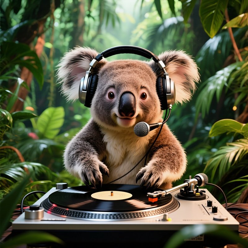 Koala Dj At Jungle Disco