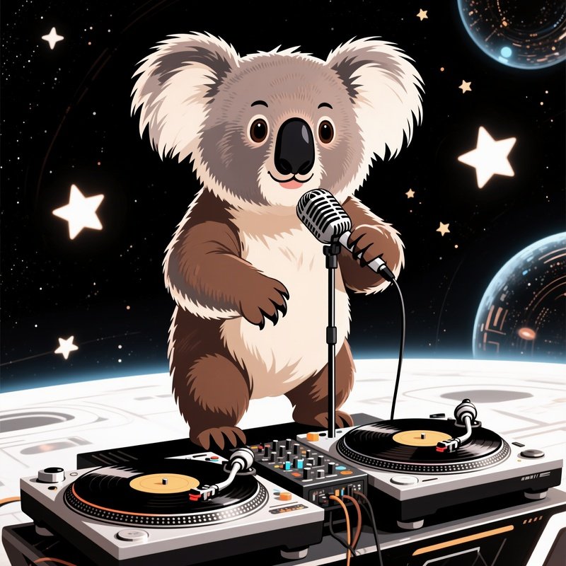 Koala Dj In Space Disco