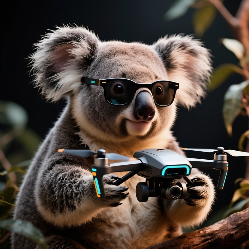 Koala Drone Sunglasses Concept