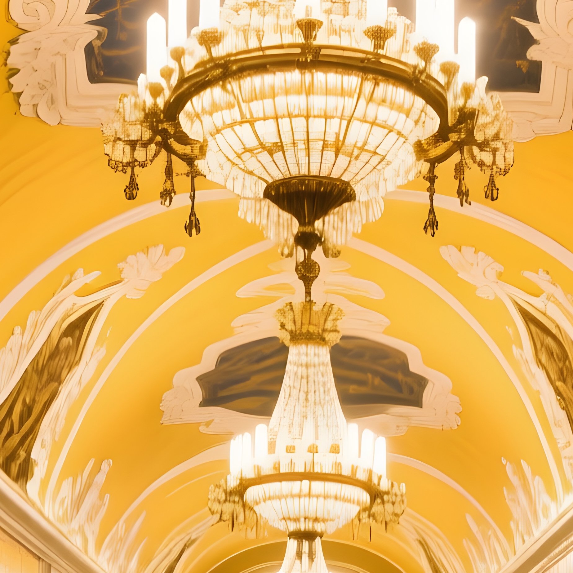 Komsomolskaya Metro Station 1981 Wide Shot - Full Resolution Quality Preview