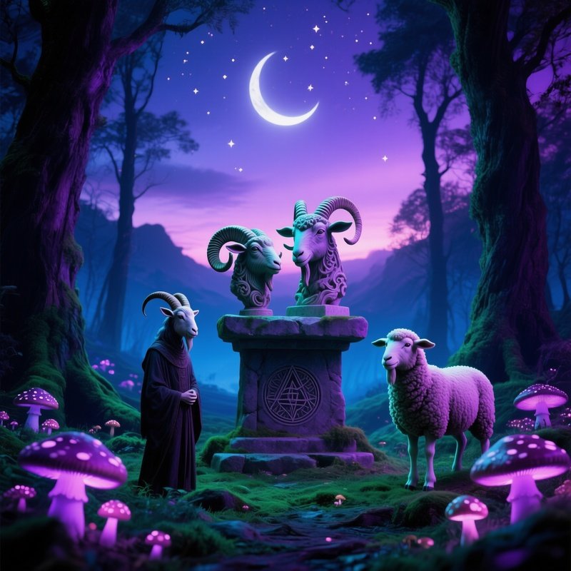 Lamb Goat Mythological Symbolism