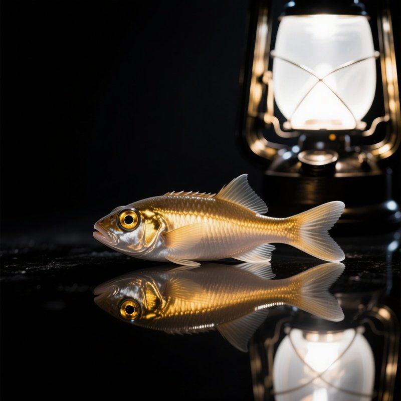 Lanternfish With Shining Eyes Still Life
