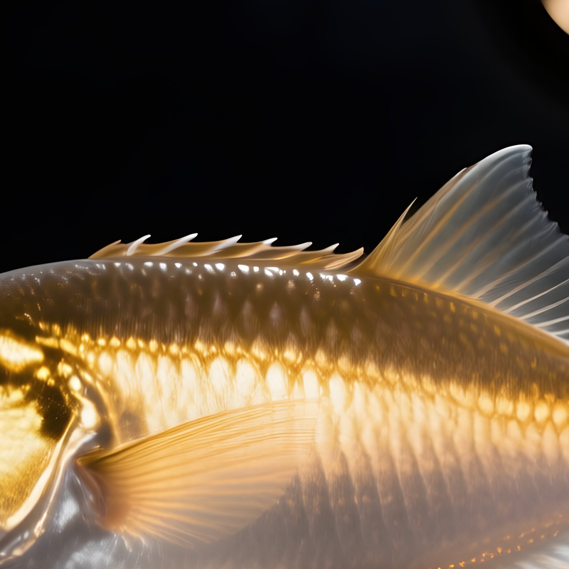 Lanternfish With Shining Eyes Still Life - Full Resolution Quality Preview