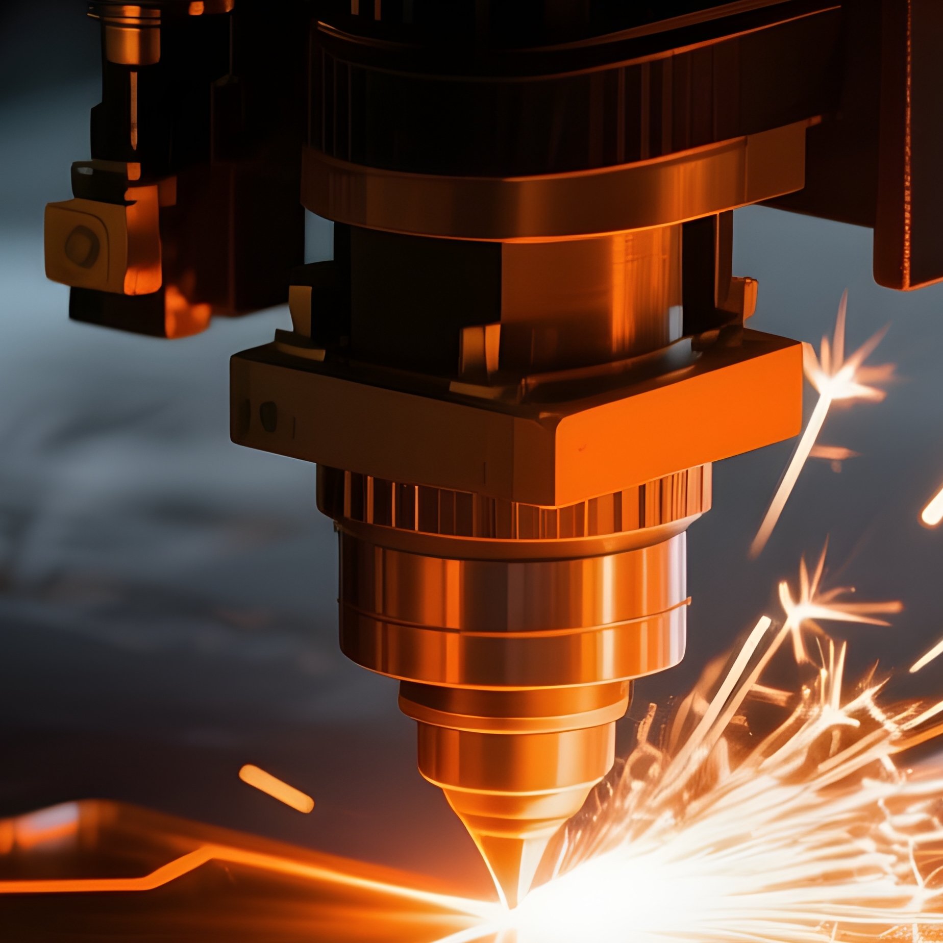 Laser Cutting Machine In Operation Laser Cutting Metalworking - Full Resolution Quality Preview