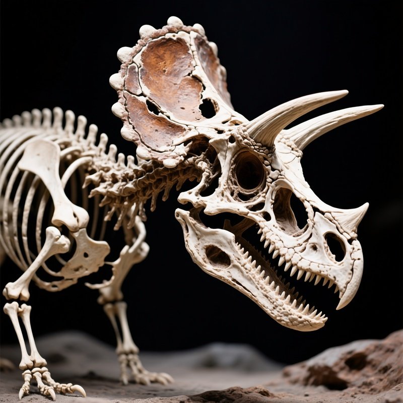 Leptoceratops_Fossilized_Dinosaur