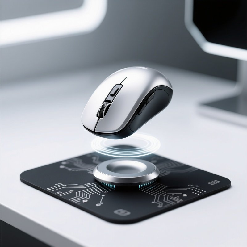 Levitating Mouse Magnetic Base