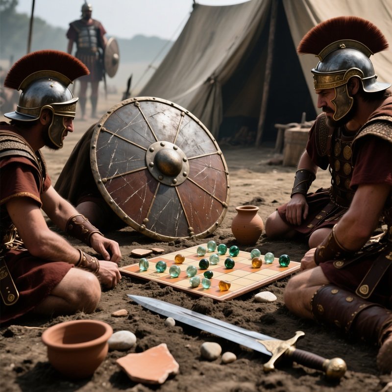 Ludus Latrunculorum Roman Legionary Camp