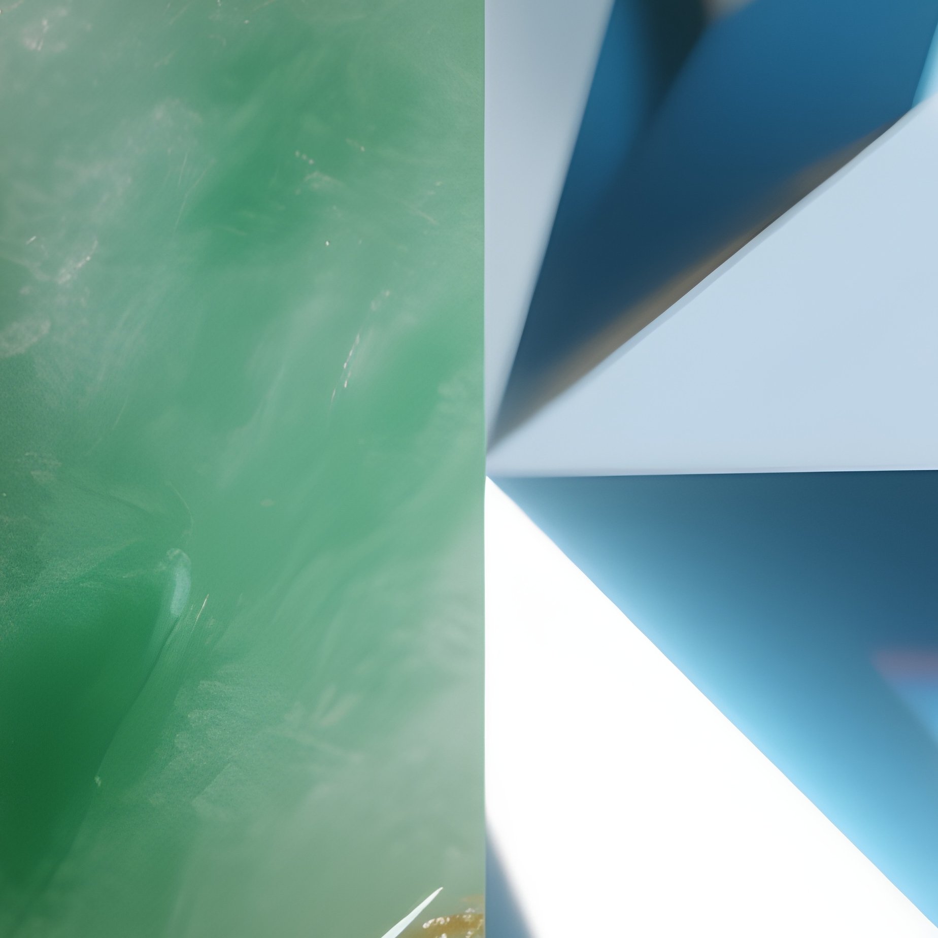 Luster Comparison Jade Vs Cubic Zirconia Abstract - Full Resolution Quality Preview