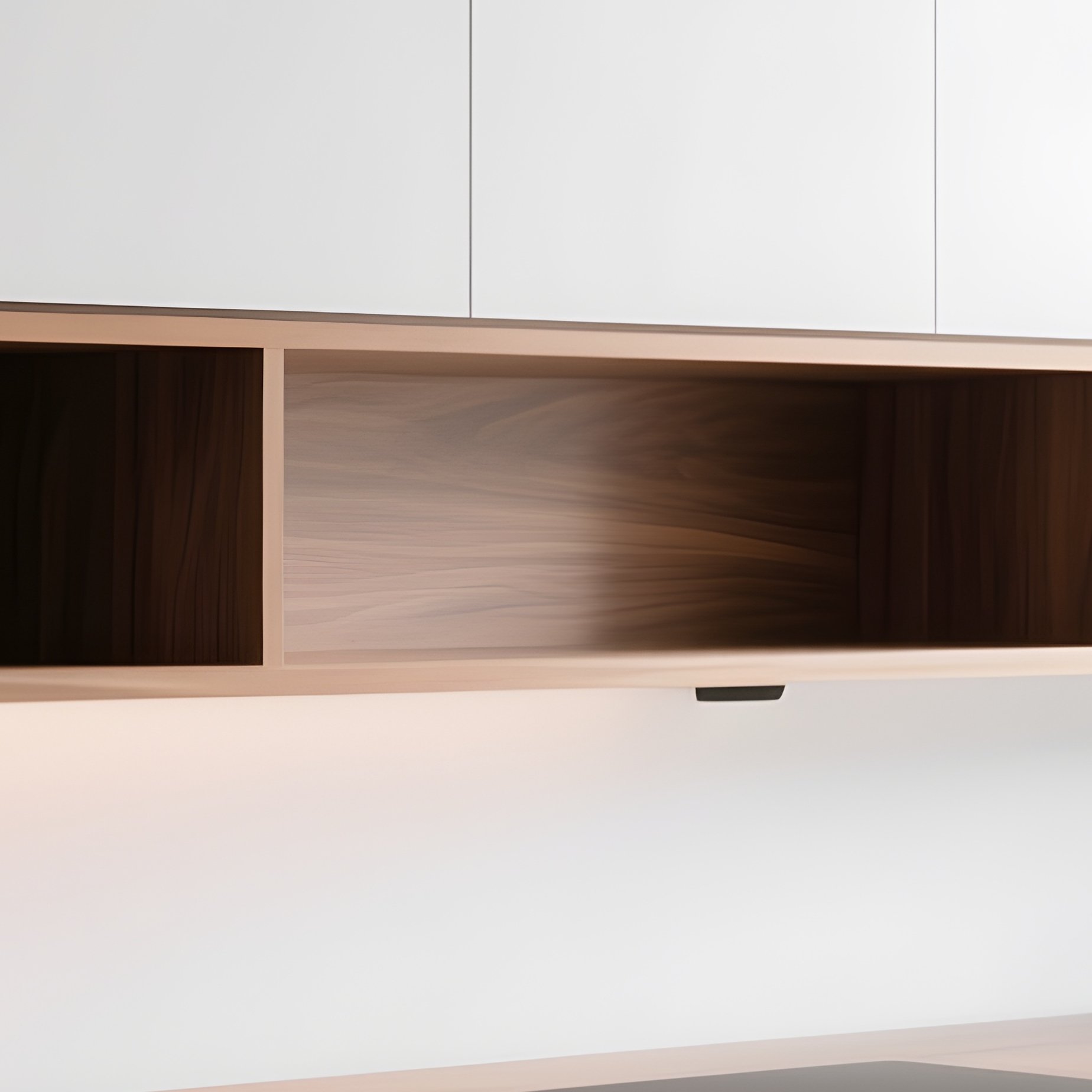 Luxury Home Office Floating Desk - Full Resolution Quality Preview