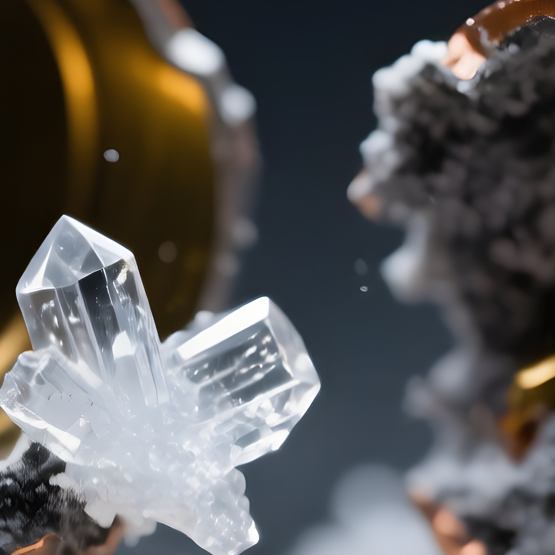 Macro Shot Of Spent 308 Winchester Case Split Open Revealing Jagged Primer Remnants And Powder - Full Resolution Quality Preview