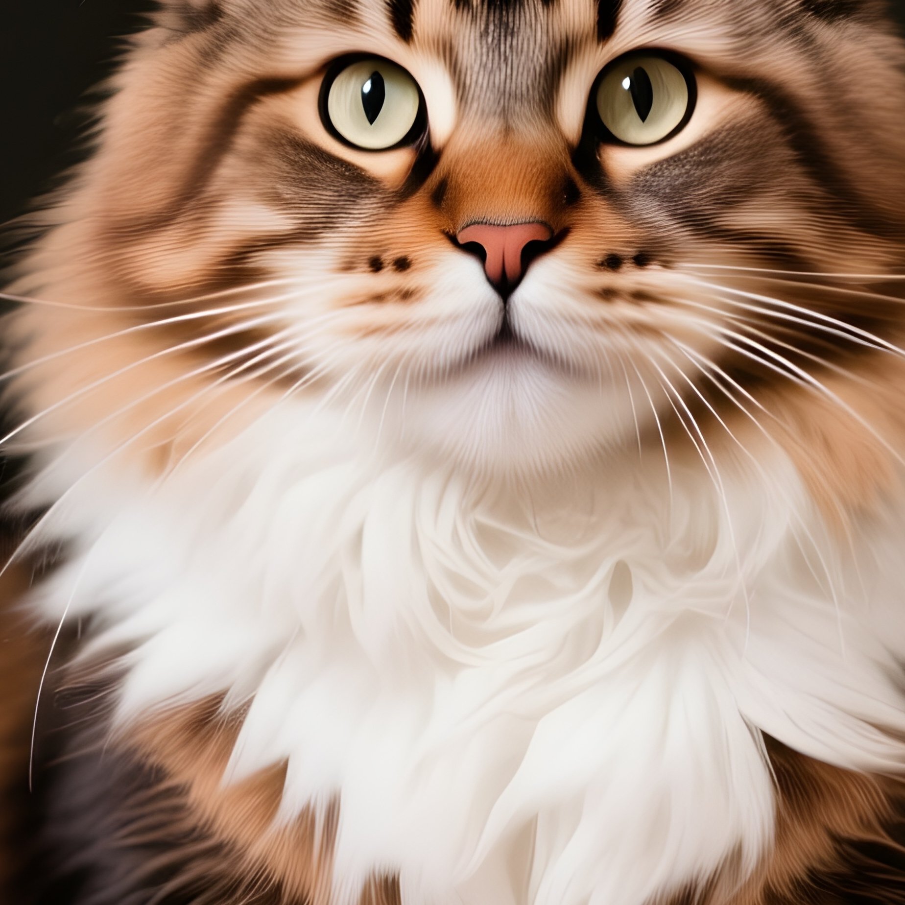 Maine Coon Cat Sitting In Too Small Container - Full Resolution Quality Preview