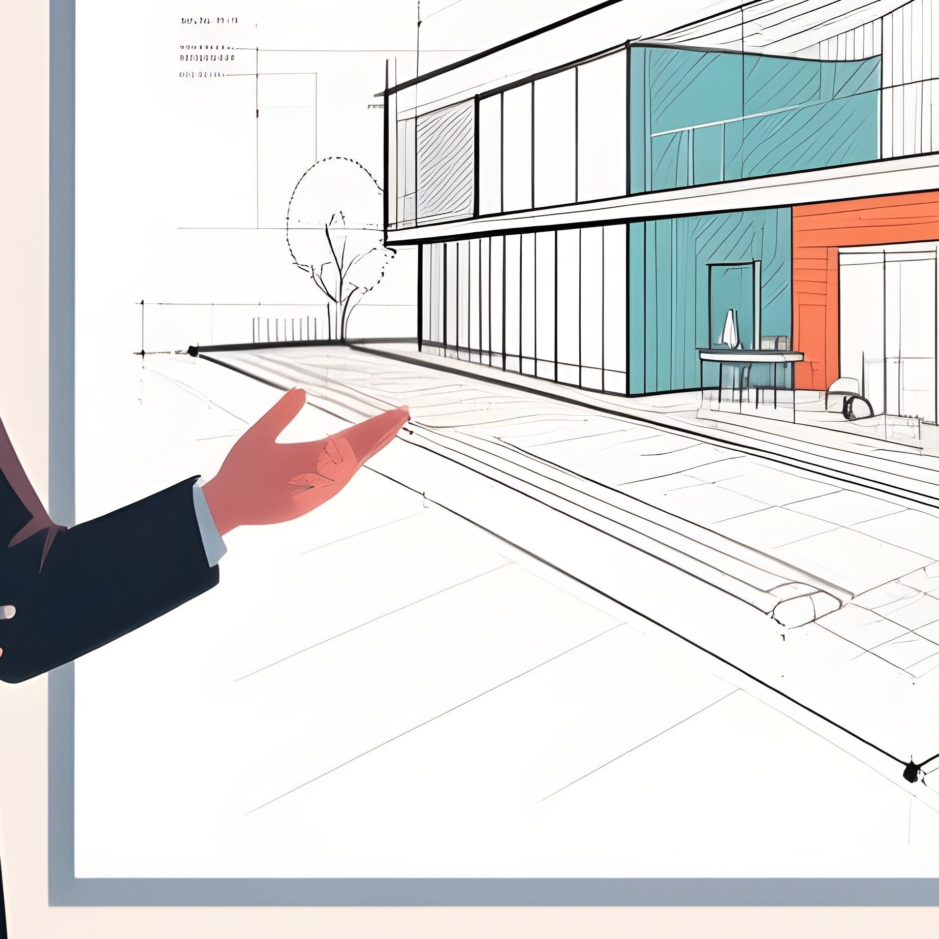 Manager Explaining Project Plan Digital Art - Full Resolution Quality Preview