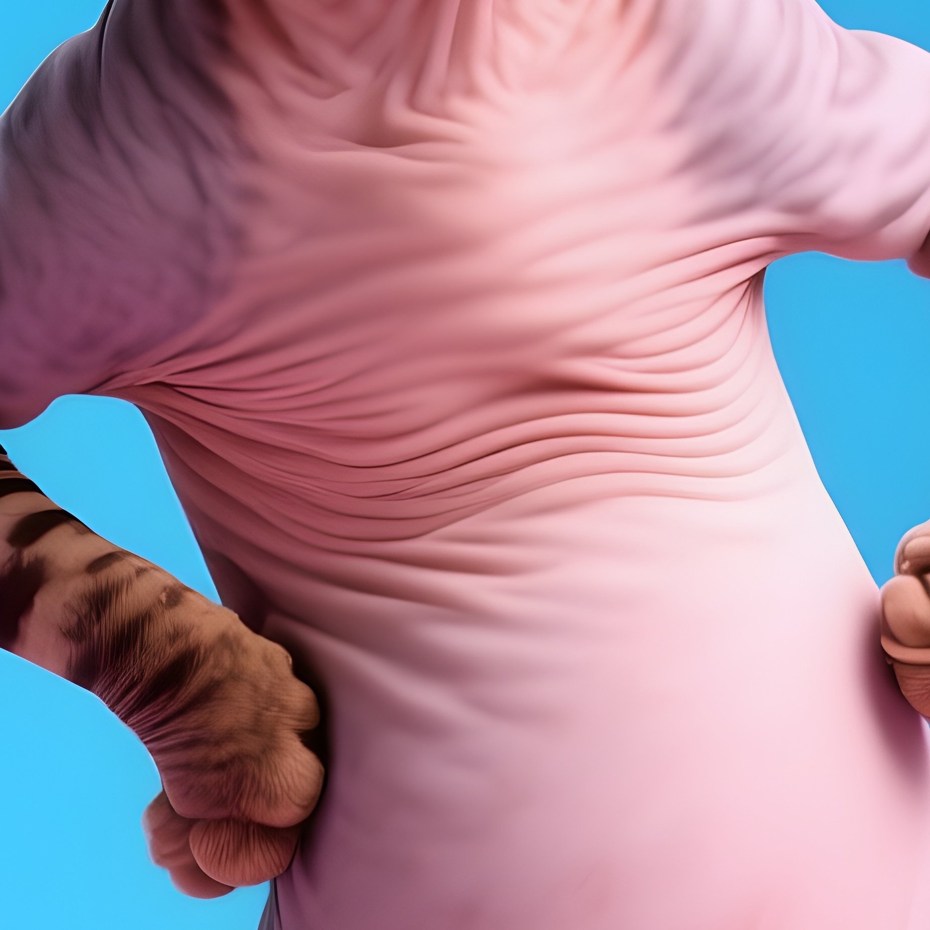 Manx Cat Upside Down Lying Back Anthropomorphic - Full Resolution Quality Preview