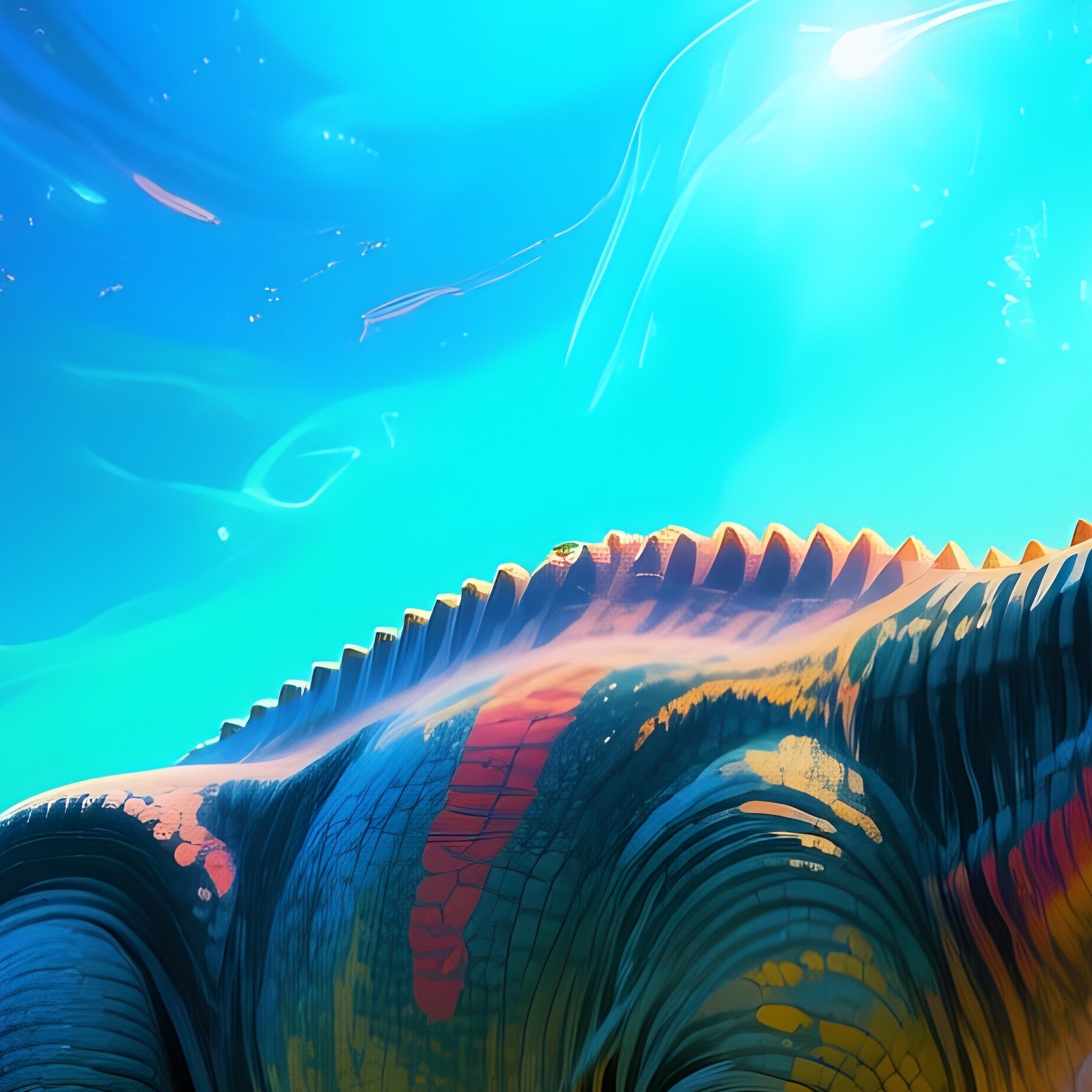 Mapusaurus Digital Art - Full Resolution Quality Preview