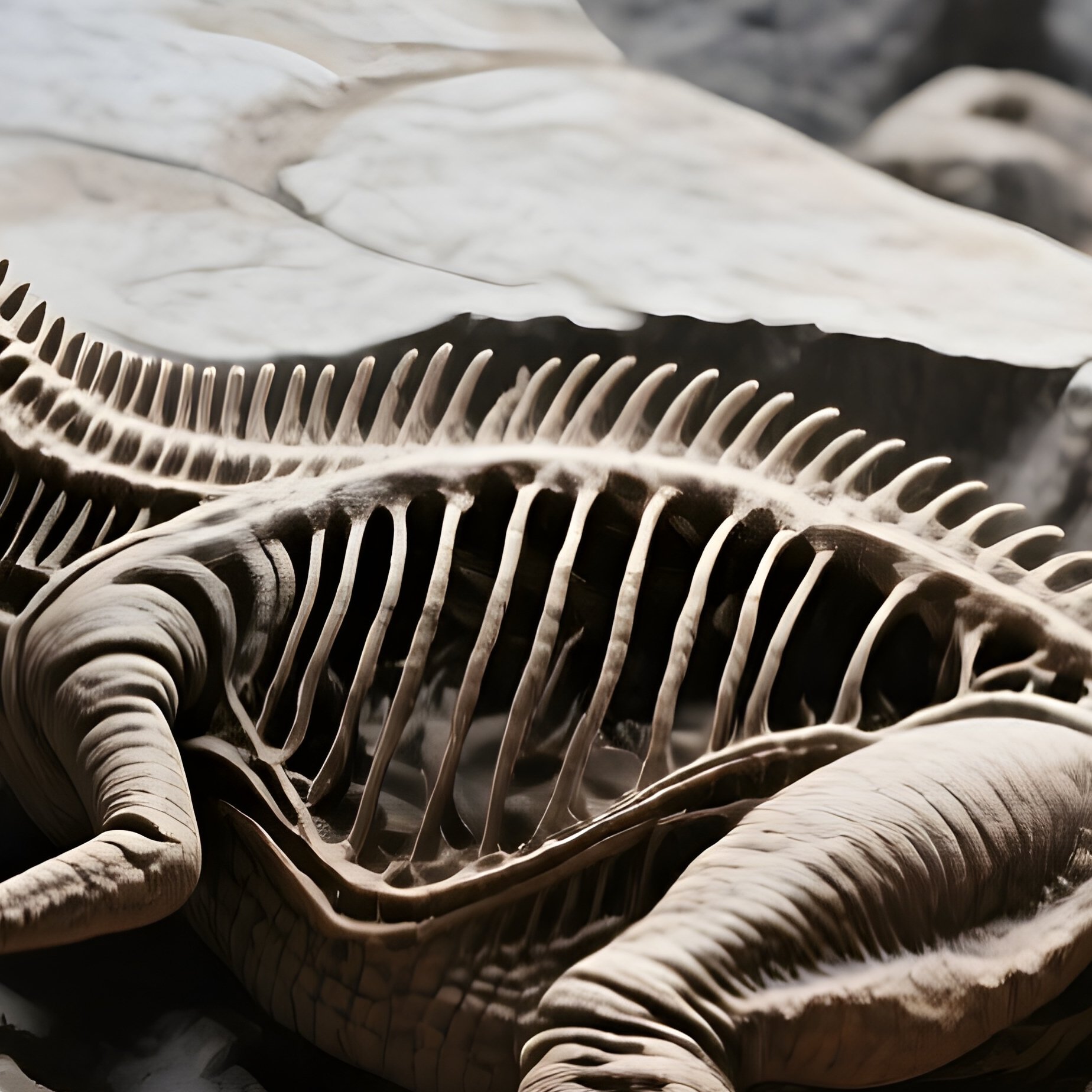 Mapusaurus Fossil - Full Resolution Quality Preview