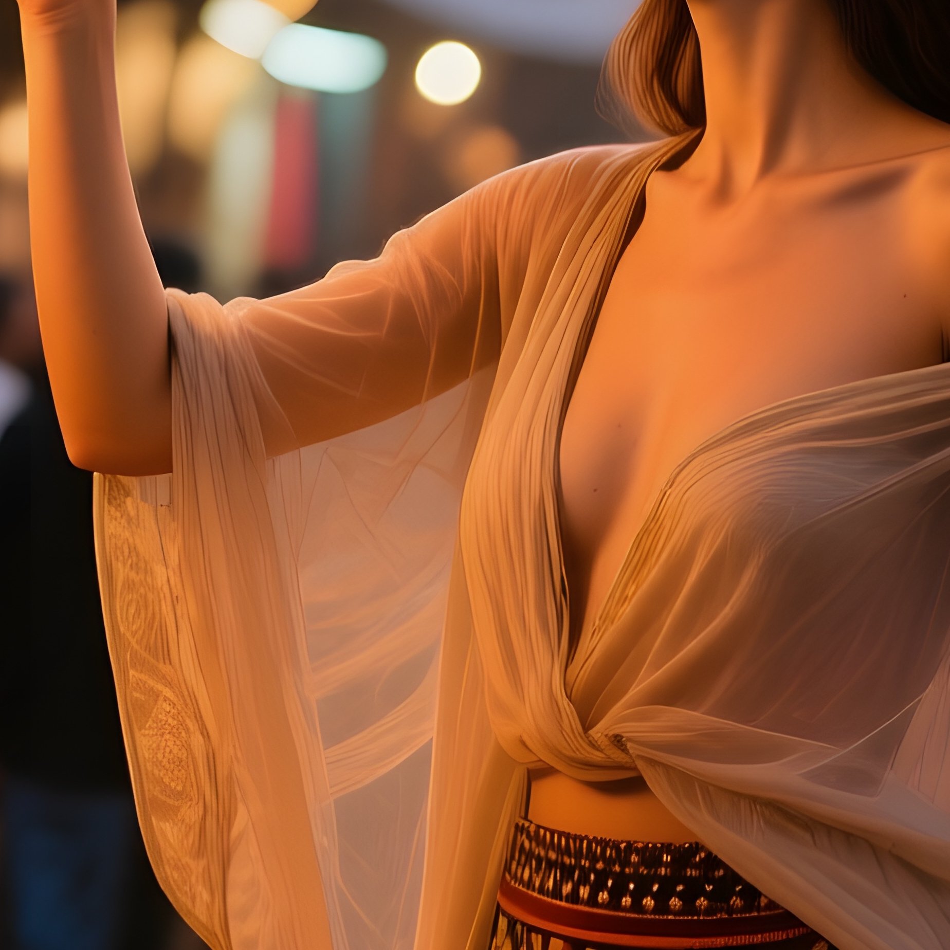 Marrakech Market Dusk Model Surveillance Lens - Full Resolution Quality Preview