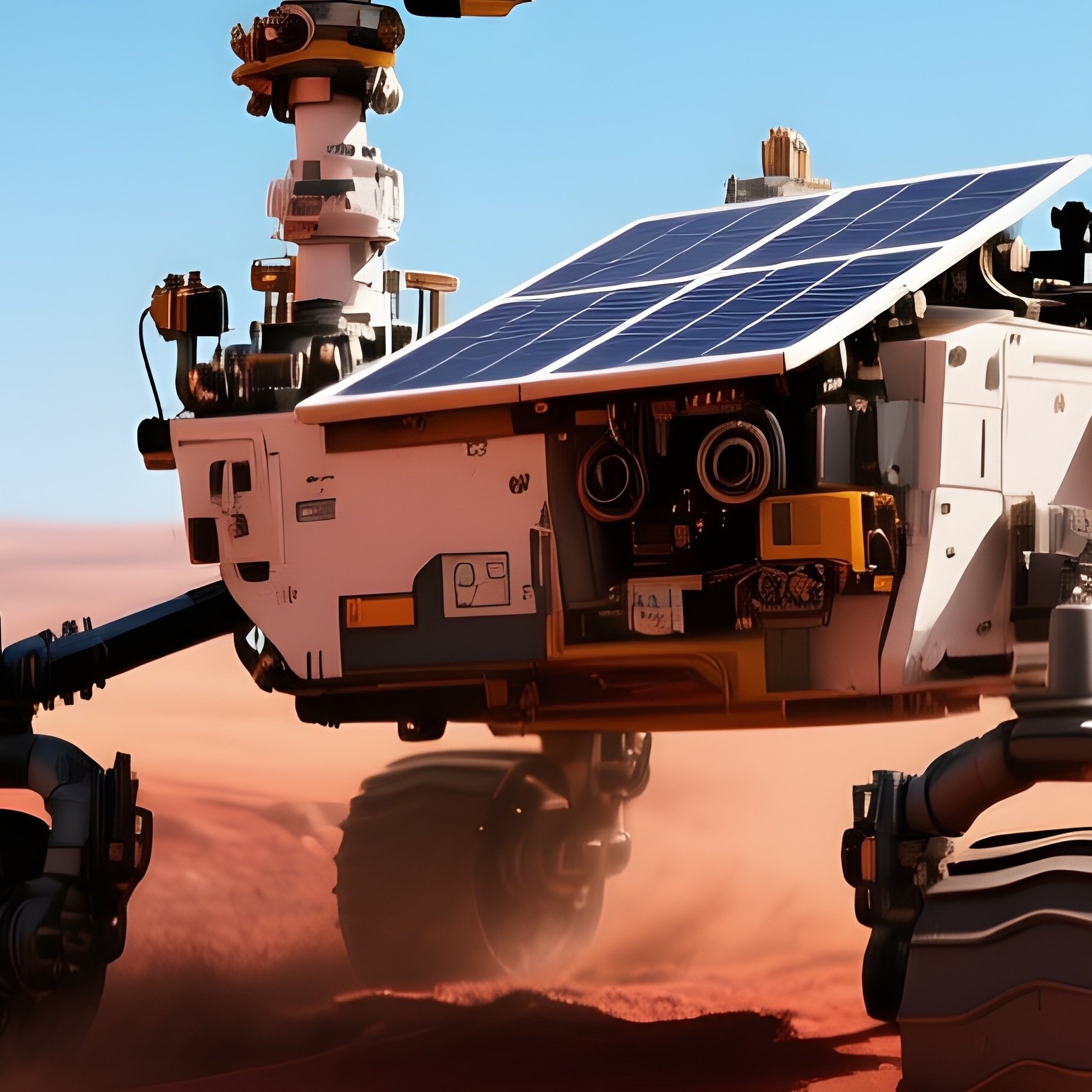 Mars Exploration Vehicle Driving - Full Resolution Quality Preview