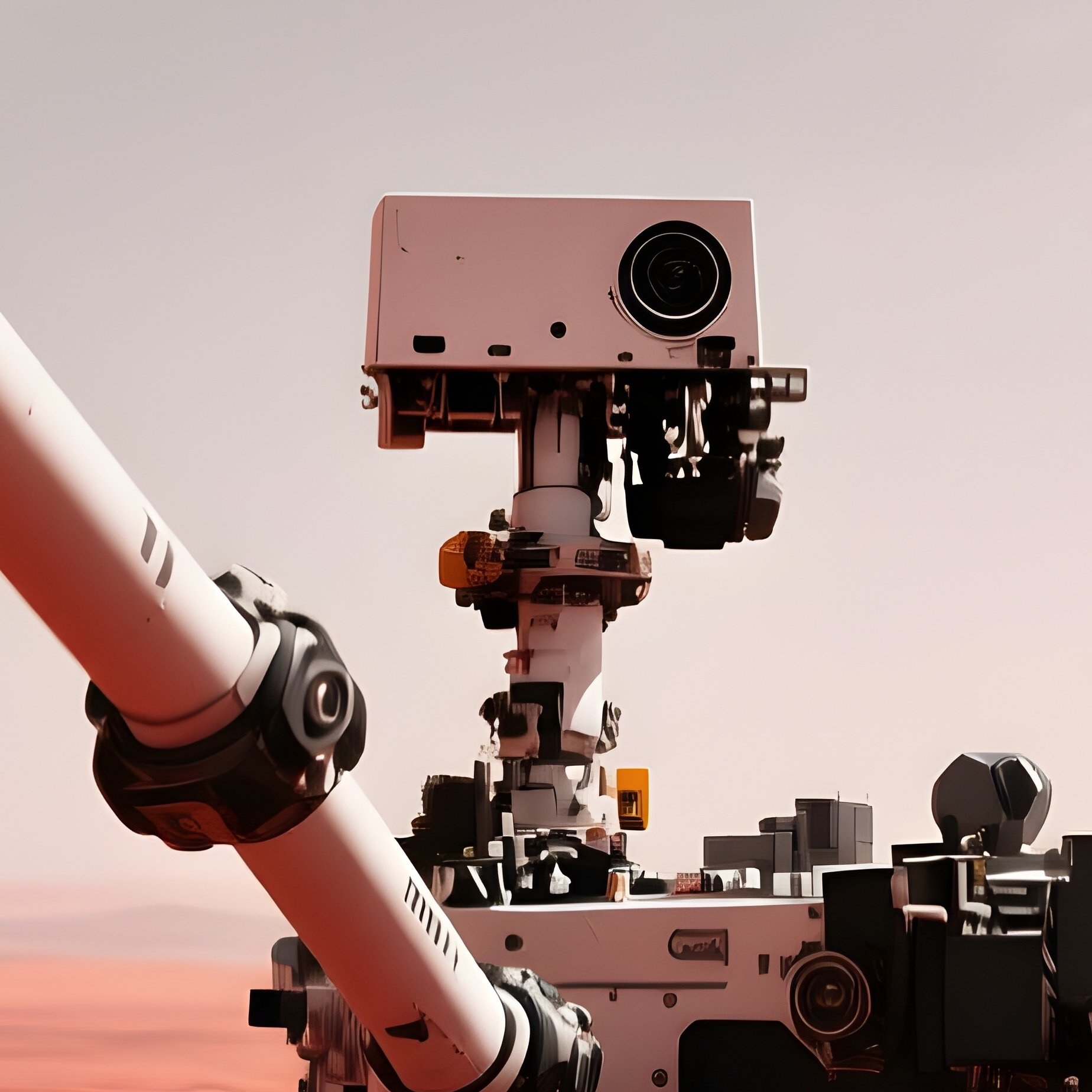 Mars Rover Selfie Photography On Mars - Full Resolution Quality Preview