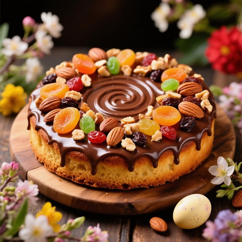 Mazurek Easter Cake