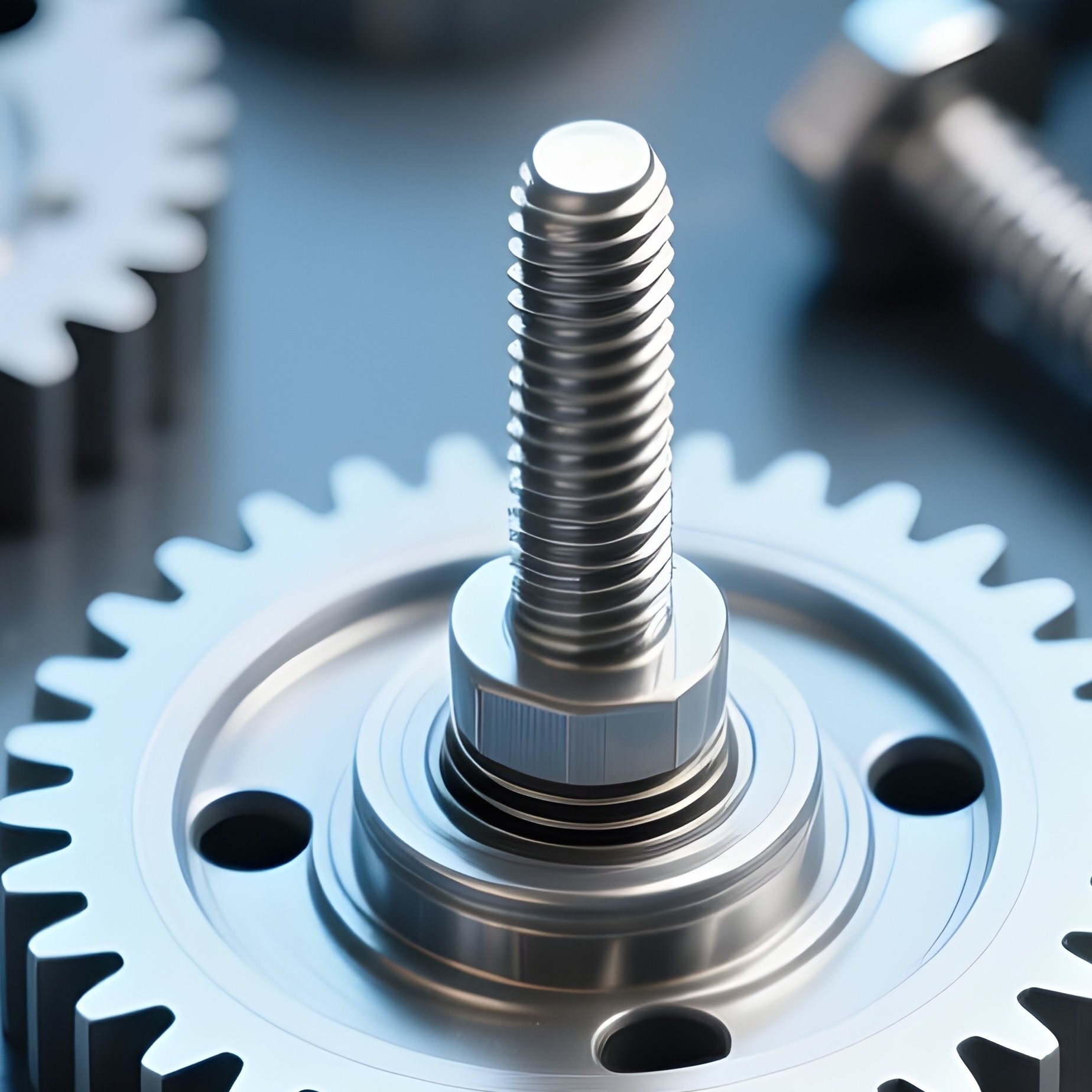 Mechanical Part Assembly Photo - Full Resolution Quality Preview