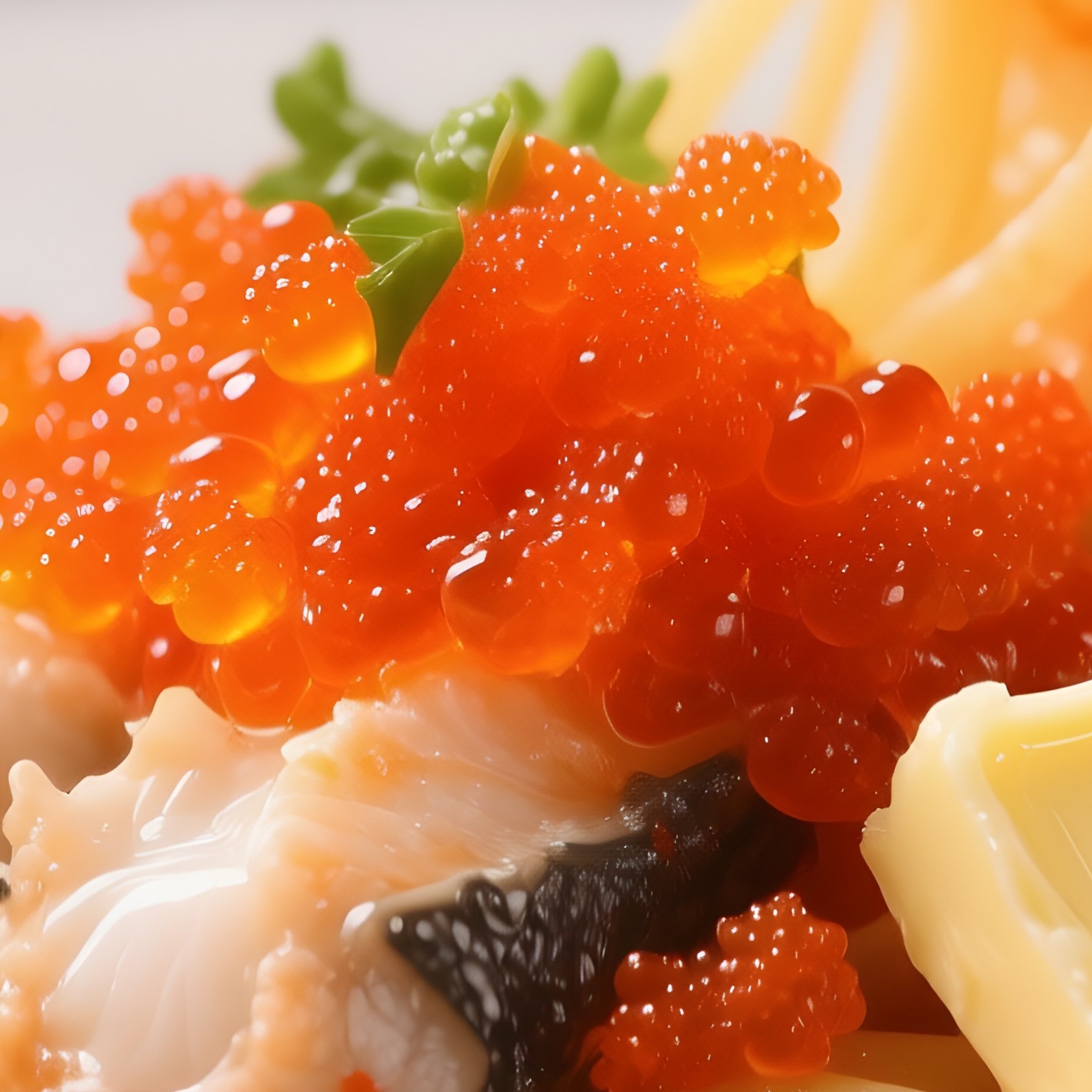 Mentaiko Pasta Pasta Tossed With Spicy Cod Roe And Butter - Full Resolution Quality Preview