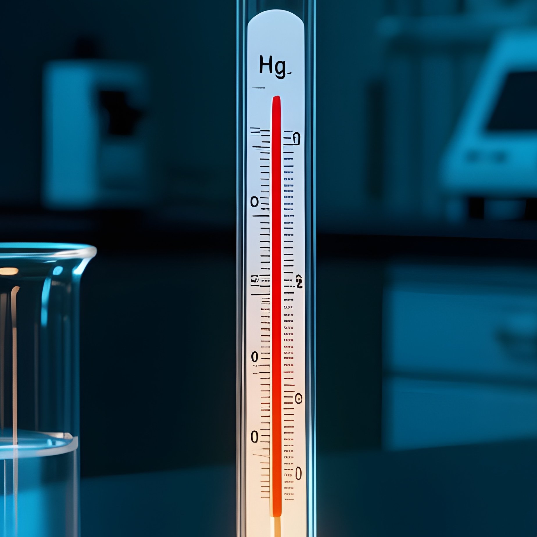 Mercury Chemical Element Lab Setup - Full Resolution Quality Preview