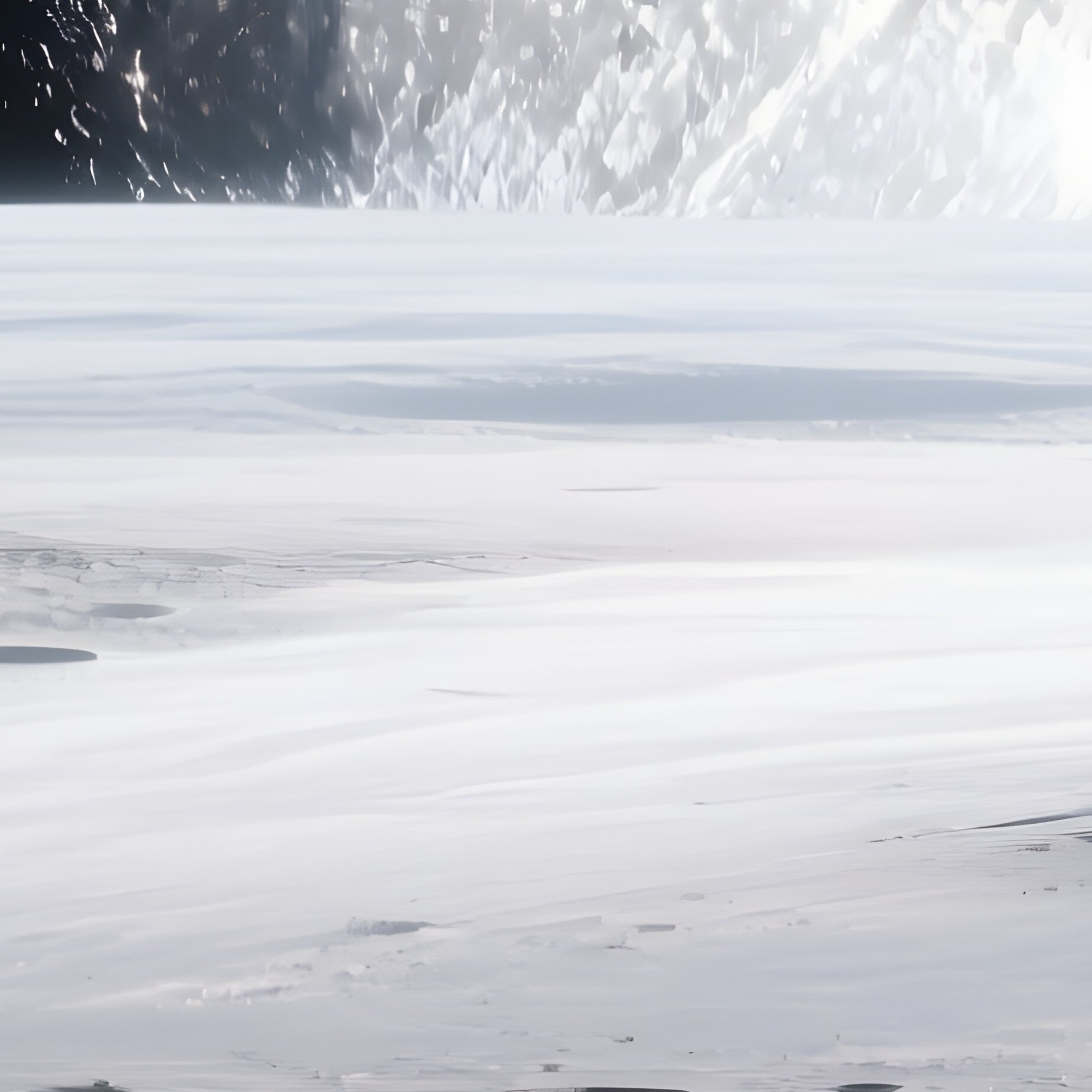 Mercury In Silvery Light Scifi Art - Full Resolution Quality Preview